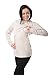 New Discreet Soft Nursing And Breastfeeding Hoodie 9051 (14, Light Gray One)