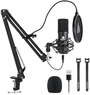 MAONO AU-A04 Condenser Microphone Kit (Black)