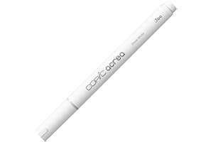 ‎COPIC Copic acrea 001, Snow White, Paint Marker mit wasser- und pigmentbasierter Tinte, Strichstärke 0,8-1,2 mm