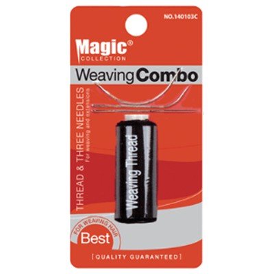 Magic Collection Thread & 3 Needles Weaving Combo (For Weaving And Extentions