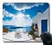Produktbild scorpio-leo Santorini scenery-4 Rechteck Maus Pad