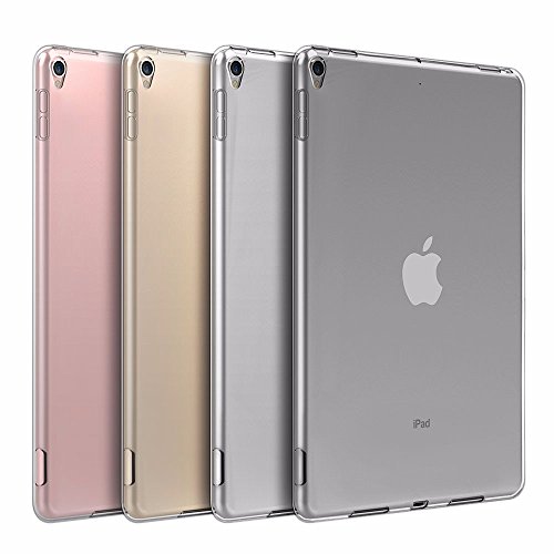 iPad Pro 10.5 2017 Hülle Case, EasyAcc Liquid Crystal Ultra Dünn Crystal Clear Transparent Tablet Cover Soft Premium-TPU Durchsichtige Schutzhülle Backcover Slimcase für iPad Pro 10.5 2017 - 2