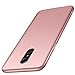 Produktbild AOBOK LG Q7 Hülle, Ultra Dünne Slim Hardcase mit Kratzfest Schutzhülle Leichtgewicht Schutz Schale HandyHülle Matt Case Cover für LG Q7 - Rosé Gold