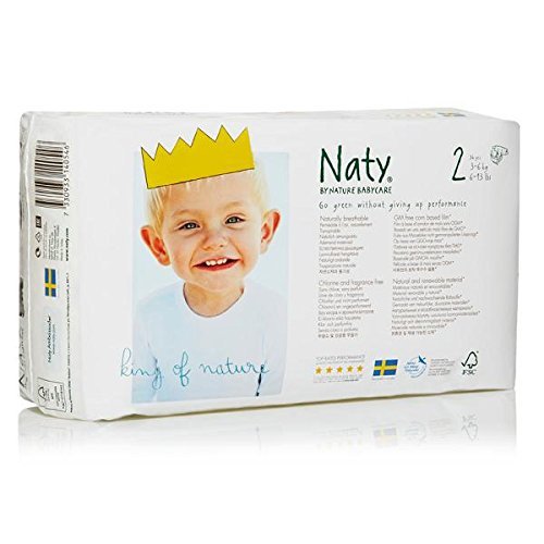 Naty by Nature Babycare 3x Packs of Nappies Size 2 102 Nappies by Nature Babycare