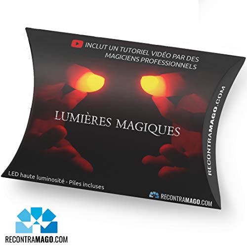 RecontraMago Lumières Magiques 2.0 - Tour de Magie Professionnel - Taille Adulte - Inclut Un tutoriel vidéo Exclusif de