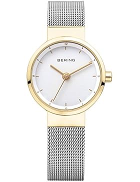 BERING Damen Solaruhr silber/goldfarben 14426-010