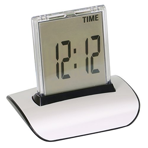 DIGIFLEX DIGITALER LCD WECKER MIT THERMOMETER UND 7 FARBEN - 3