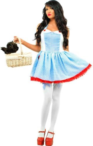CC Dorothy Fancy Dress Costume Wizard Of Oz Kansas Size 8-10