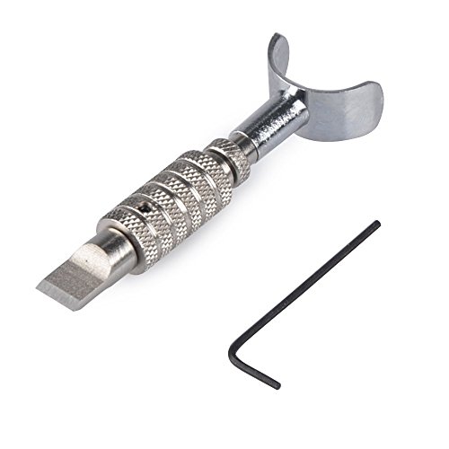 Messer einstellbar Leder Rotation, gzqes, Werkzeug Messer Schneiden von Leder, manuell Verstellbare Klinge aus Meißel