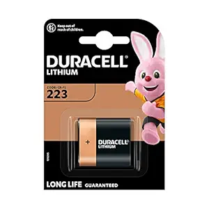 Duracell Specialty Type 223 Ultra Lithium Photo Camera Battery, pack of 1