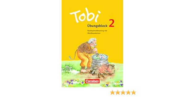 Tobi 2 2 Schuljahr Ubungsblock Rechtschreibtraining Mit Wortbausteinen Amazon De Metze Wilfried Bucher