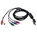 Produktbild Smartfox HD TV AV Video Audio Cinch YUV Component Cable Komponenten Kabel für Sony PlayStation 2 3 PS2 PS3