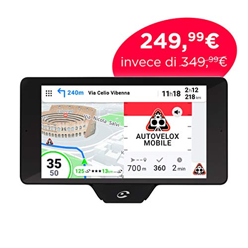 Coyote Nav+ Fijo 5.5" Pantalla táctil 202g Negro navegador - Navegador GPS (14 cm (5.5"), 1280 x 720 Pixeles, Fijo, Negro, Batería, Encendedor de Cigarrillos, 1 h)