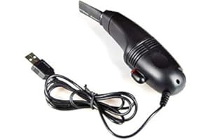 Peukerty Mini aspirateur USB pour clavier pour ordinateur portable, PC, bureau, clavier PC