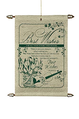 Natali Best Wishes Scroll Card