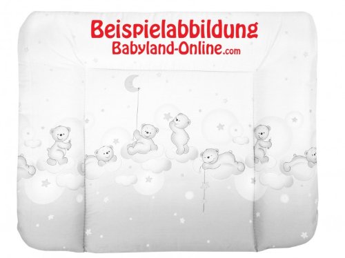 Preisvergleich Produktbild Alvi Set für Wickelauflage mit Bezug Little Baby Stickerei Gelb 70x85