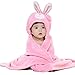 Brandonn Hooded premium baby blanket for babies(Pink) RS.299.00