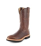 leder stiefeletten damen grau  Twisted X Boots 1736 Cowboy Work Pull ON Brown Lederstiefel für Damen Braun Westernreitstiefel, Groesse:39 (8 US)