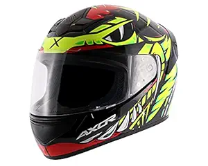 Axor Rage Python Black Neon Yellow Helmet-M