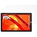 Price comparison product image atFoliX Shock Absorption Protection Film for Trekstor Primetab T13B Anti Shock Screen Protector - 2 x FX-Shock-Antireflex anti-reflective and shock-absorbing Screen Protection Film