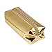 Jamicy® Fashion Pencil Case Makeup Bags Women Girls Zipper Comestic Storage Bag (Gold)