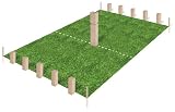 Eichhorn 100004541 – Outdoor Schach – aus Holz – mit Beutel – Höhe: 30cm - 2