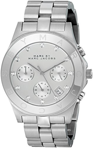 Marc Jacobs MBM3100 - Montre Bracelet pour Femme, Bracelet en Acier Inoxydable