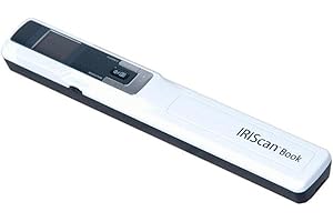 IRIS OHYAMA IRIS IRIScan Book 3 - Escáner de documentos, 900 x 900 DPI, LCD, JPG, PDF, blanco (importado)