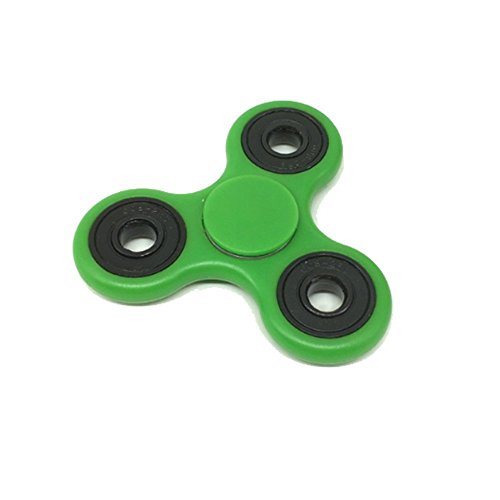 Tri Fidget Hand Spinner, High Speed Great bearings, Perfect For Relieving ADHD, Anxiety, Autism, Stress and Boredom in Adults and Children, Spins For Up to 5 Minutes, Non-3D Printed (Green) Tri Fidget Hand Spinner, High Speed Great bearings, Perfect For Relieving ADHD, Anxiety, Autism, Stress and Boredom in Adults and Children, Spins For Up to 5 Minutes, Non-3D Printed (Green)
