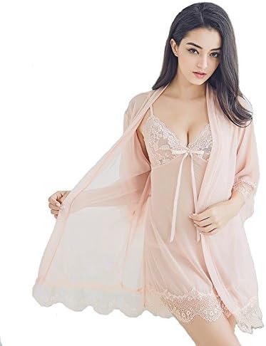 RedSwan Woman Lingerie Sleepwear Chemise Nightgown Sexy Lace Lounge Dress Sexy Lingerie