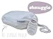 Shnuggle Moses Basket Fitted Sheets, Luxury 100% cotton, Cream, 2 Pack