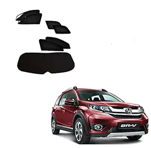 Kozdiko Zipper Magnetic Sun Shades Car Curtain with Dicky for Honda BRV