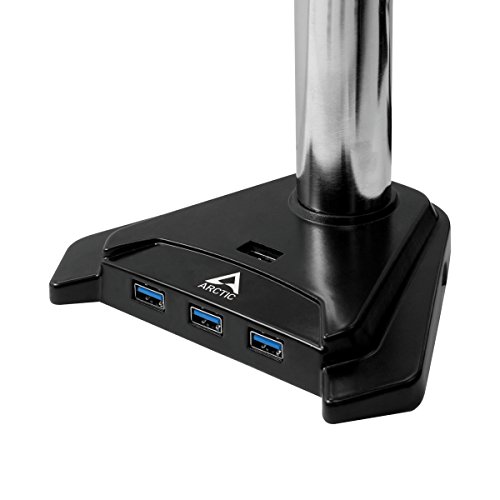 ARCTIC Z1-3D, Monitorarm mit Gasliftarm (neigbar, schwenkbar, höhenverstellbar) für 1 Monitor, Monitorhalterung für 13”- 32” Monitore bis 8 kg/17.6 Ibs - 8