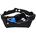 Price comparison product image Running & Activity Belt for iPhone X 8 7 6 6S 6, 5, 5S SE & Galaxy S10 S9 S8 S7 S6 S5 LG Moto, Droid, HTC One Nexus (Black)