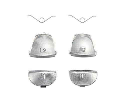 Preisvergleich Produktbild Controller Monkeys - PS4 Aluminium Trigger (Silber)