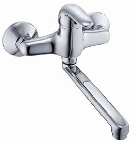 Wandarmatur Einhandmischer Wandmontage Chrom Serie Kroma: Amazon.de