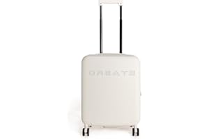 CREATE / Luggage Studio/Faltbarer Polykarbonat-Hartschalenkoffer Cremeweiß / 39x23x54cm / TSA-Vorhängeschloss, 4 multidirektionale Doppelrollen, Innenorganizer, Starke und langlebige Materialien