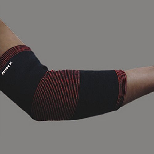 Vector X Elastic Elbow Support, Medium (Black)