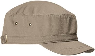 Big Accessories / BAGedge Short Bill Cadet Cap, khaki, One Size (US)