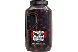 IDEAL GREEK OLIVES Ideal Brand Choicest Greek Kalamata Olives Packed in p.p. Jars (Net Wt. 2050g, Drained Wt. 1250g)