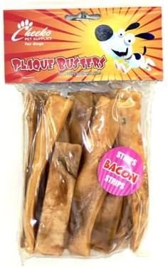 (6 Pack) Plaque Buster - Buster Bacon Strips 200g