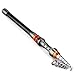 TOOGOO(R) Canne peche telescopique pliable 2.7M carbone 8 brin poisson fishing