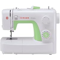 Singer Simple 3229 - Máquina de coser mecánica, 29 puntadas, color blanco y verde
