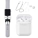 Produktbild Leegoal AirPods, Zubehör für AirPods Gurt mit AirPods, Airpods-Band mit Ohr-Kappen für Apple AirPods-, Weiß