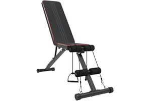 Panana Wegiht Bench Adjustable Workout Weight Bench Incline Decline Fintness Bench Multi-Purpose Exercise Bench for Full Body Home Gym