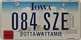 USA Nummernschild IOWA ~ US Kennzeichen Farm Motiv ~...