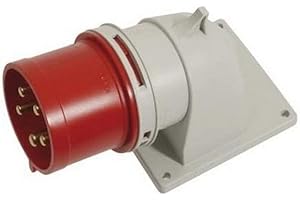 SIROX® Conector CEE IP 44, 5 pines, 400 V, 6 h amperaje 32 A, rojo