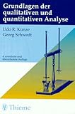 Image de Grundlagen der qualitativen und quantitativen Analyse