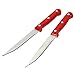 Produktbild Gimel Set 6 Messer microdents Chic 21 cm Rot