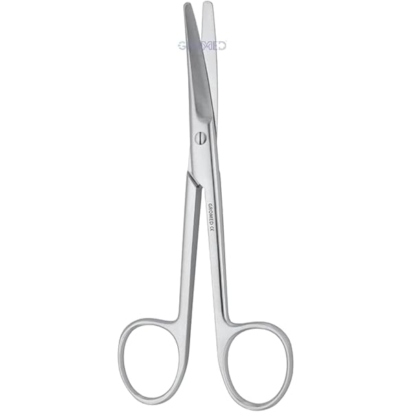 LAJA Imports 6-Inch Stainless Steel Applique Scissors - Offset Handle Duckbill Blade For Sewing, Embroidery, Carpet